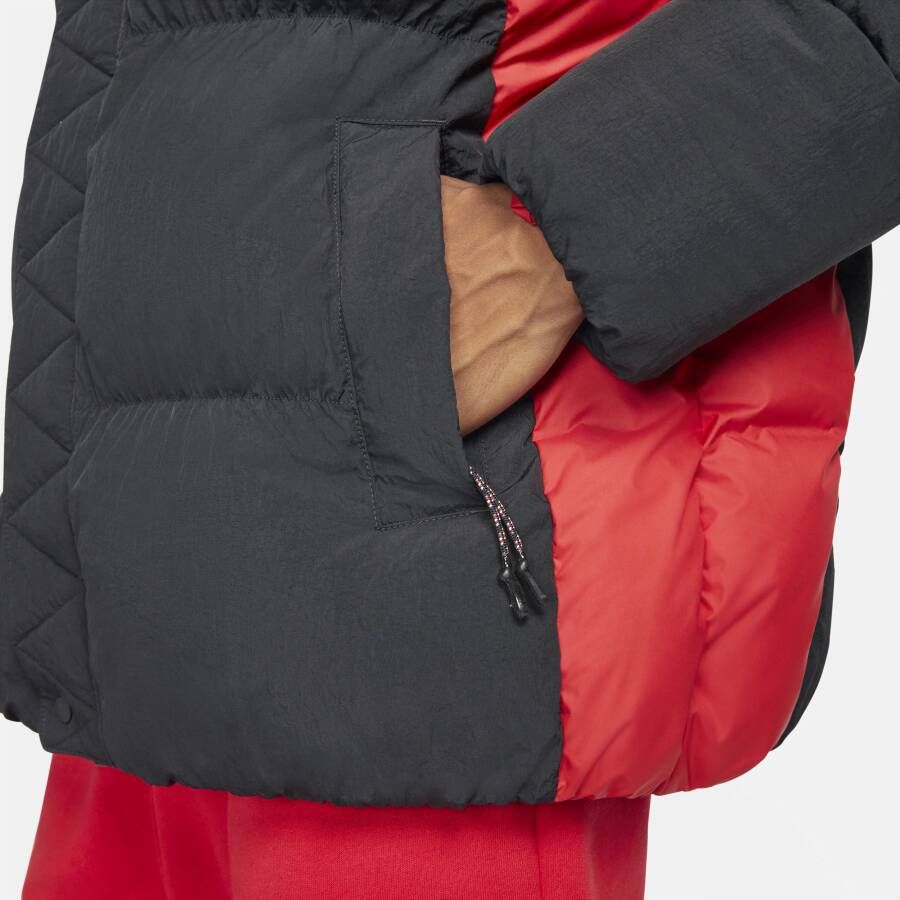 Jordan Essentials Gewatteerd herenjack Zwart