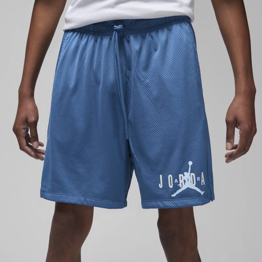 Jordan Essentials Herenshorts met mesh Blauw