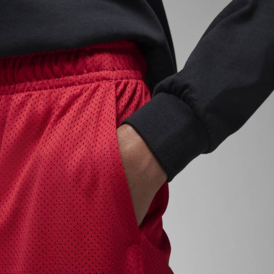 Jordan Essentials Herenshorts met mesh Rood