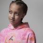 Jordan Essentials hoodie met print en recht design voor kids Roze - Thumbnail 2