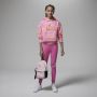 Jordan Essentials hoodie met print en recht design voor kids Roze - Thumbnail 3