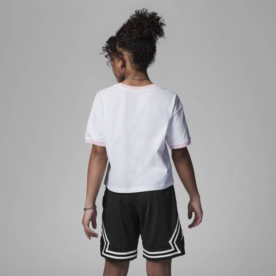 Jordan Essentials Ringer Tee T-shirt voor kids Wit