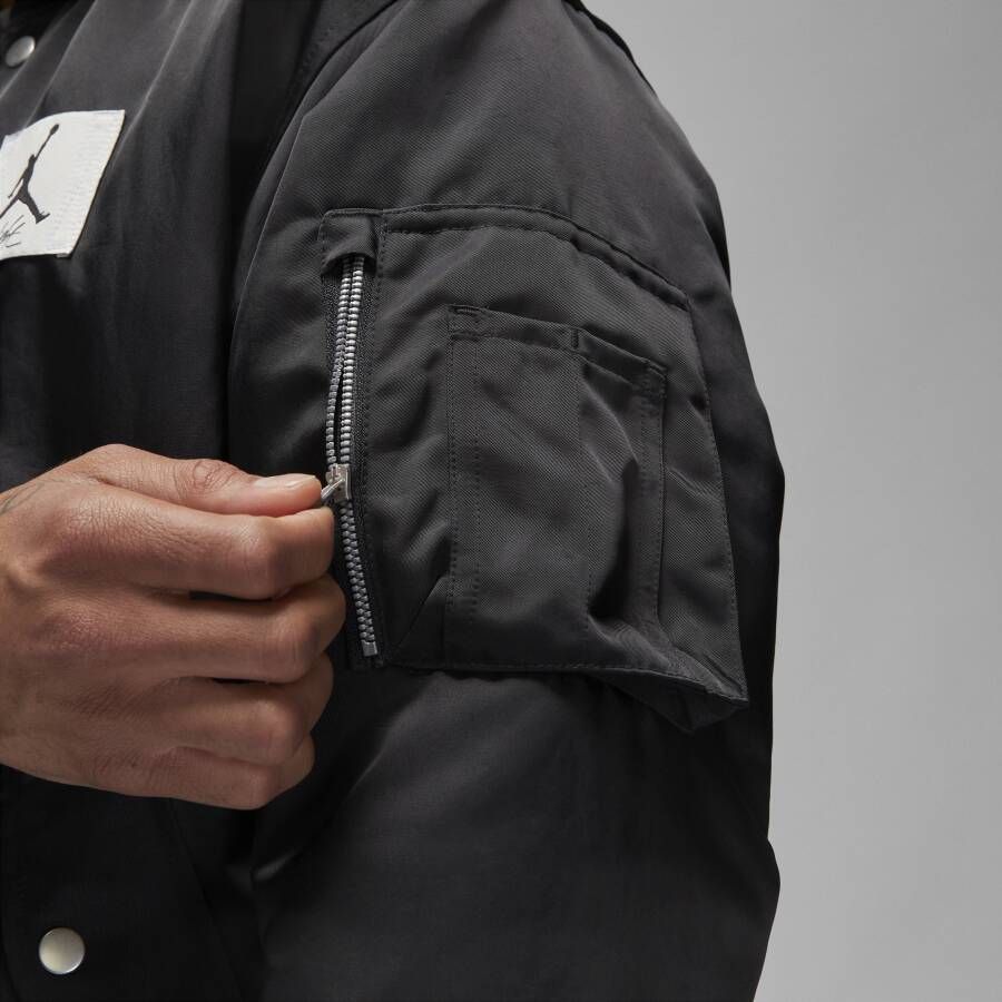 Jordan Essentials Statement Varsityjack voor heren Zwart