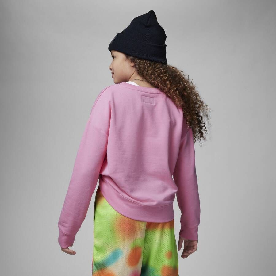 Jordan Essentials Sweatshirt voor meisjes Roze