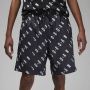 Jordan Essentials Poolside All Over Print Shorts Sportshorts Kleding black white maat: M beschikbare maaten:S M - Thumbnail 5