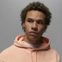 Jordan Flight Fleece Hoodie met gewassen look voor heren Oranje - Thumbnail 2