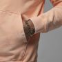 Jordan Flight Fleece Hoodie met gewassen look voor heren Oranje - Thumbnail 4