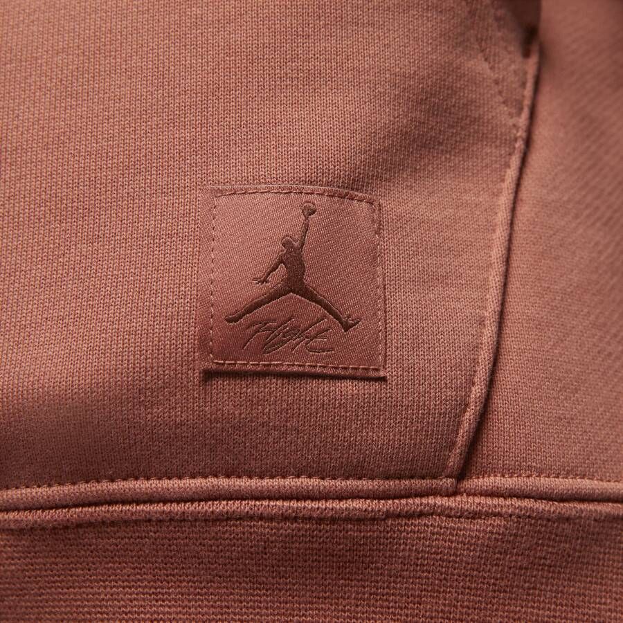 Jordan Flight Fleece hoodie voor dames Oranje