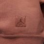 Jordan Flight Fleece sweatshirt met ronde hals voor dames Oranje - Thumbnail 3