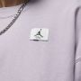 Jordan Flight Fleece sweatshirt met ronde hals voor dames Paars - Thumbnail 4
