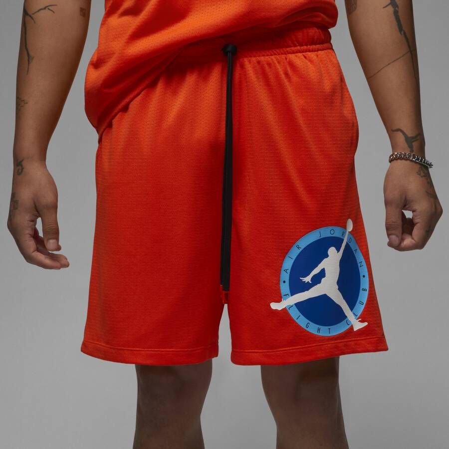 Jordan Flight MVP Herenshorts met mesh Oranje