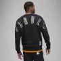 Jordan Flight MVP sweatshirt van fleece met ronde hals en graphic voor heren Zwart - Thumbnail 2