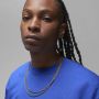 Jordan Flight MVP Sweatshirt van fleece met ronde hals voor heren Blauw - Thumbnail 2