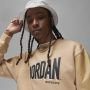 Jordan Flight MVP Sweatshirt van fleece met ronde hals voor heren Bruin - Thumbnail 3