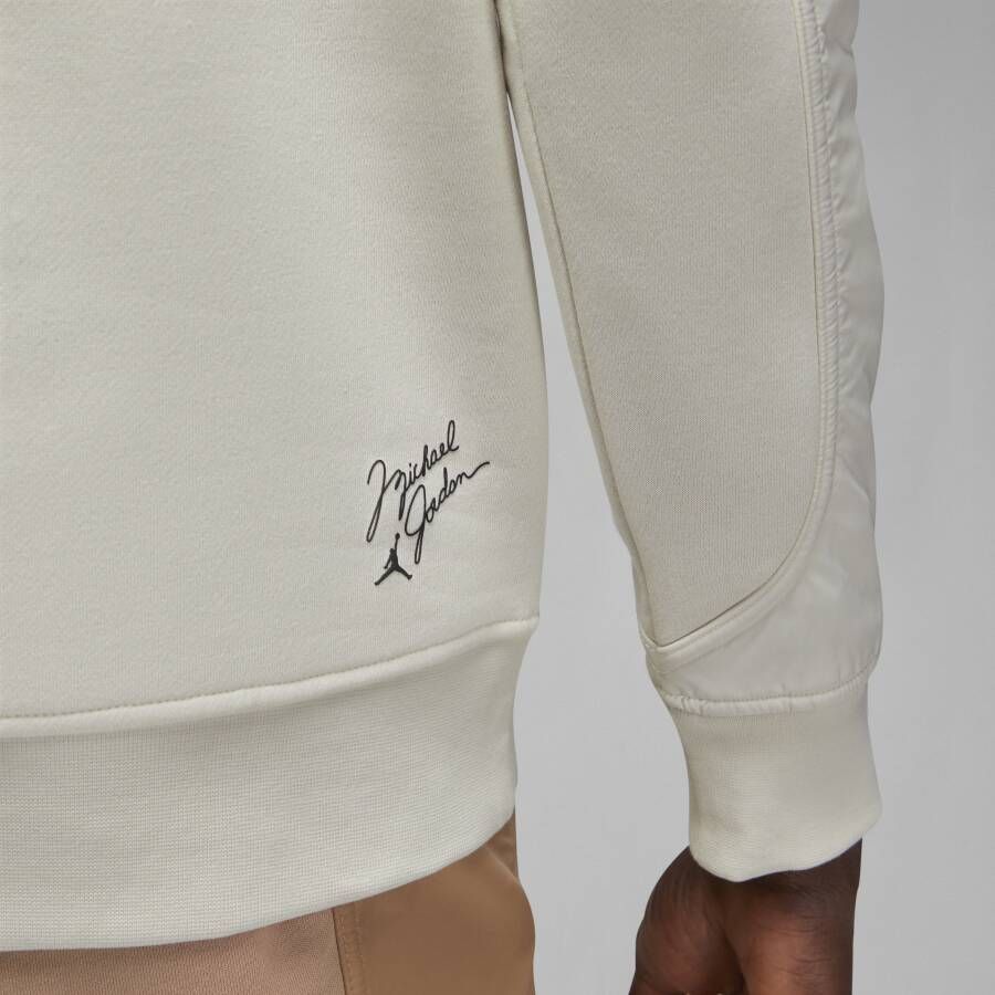 Jordan Flight MVP Sweatshirt van fleece met ronde hals voor heren Grijs