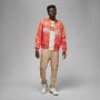 Jordan Grafische Fleece Crewneck Sweatshirt Phantom rush Orange black White Heren - Thumbnail 5