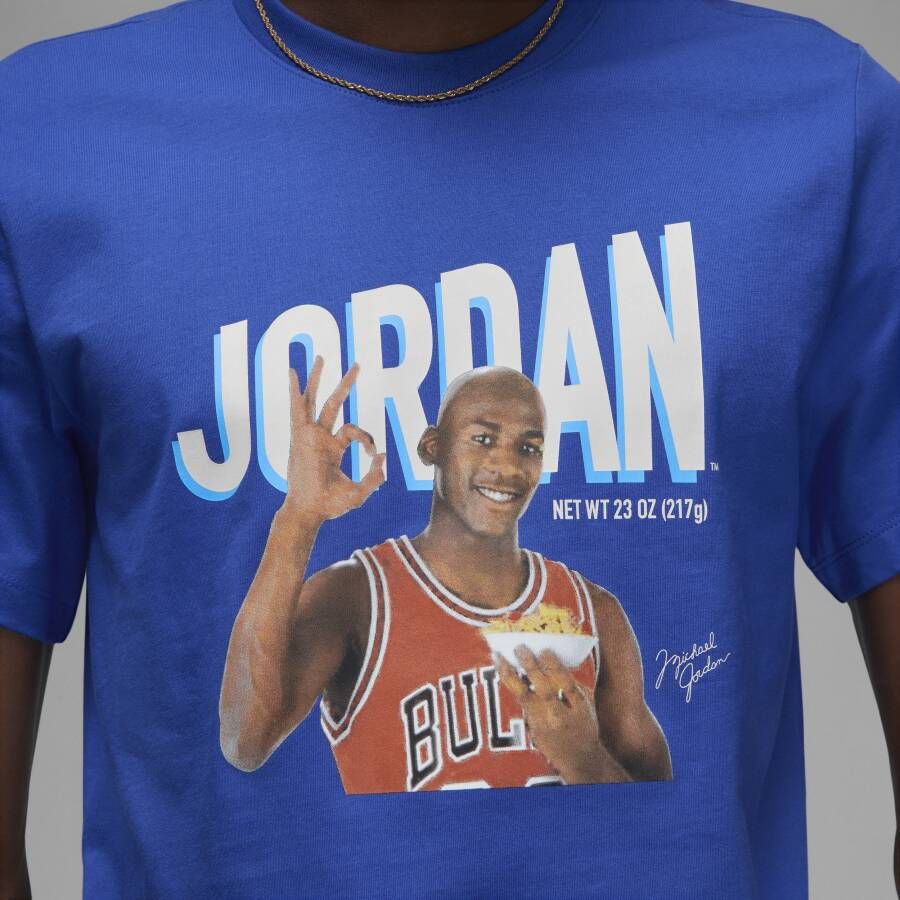 Jordan Flight MVP T-shirt met graphic voor heren Blauw - Foto 3