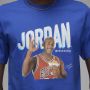 Jordan Flight MVP T-shirt met graphic voor heren Blauw - Thumbnail 3