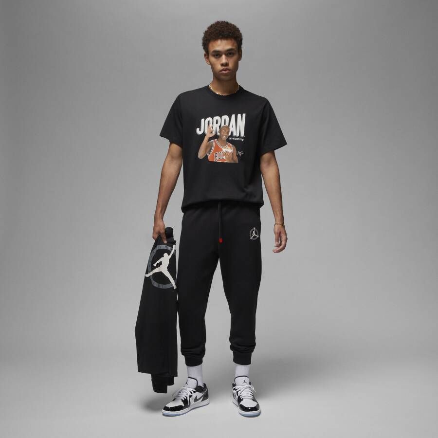 Jordan Flight MVP T-shirt met graphic voor heren Zwart