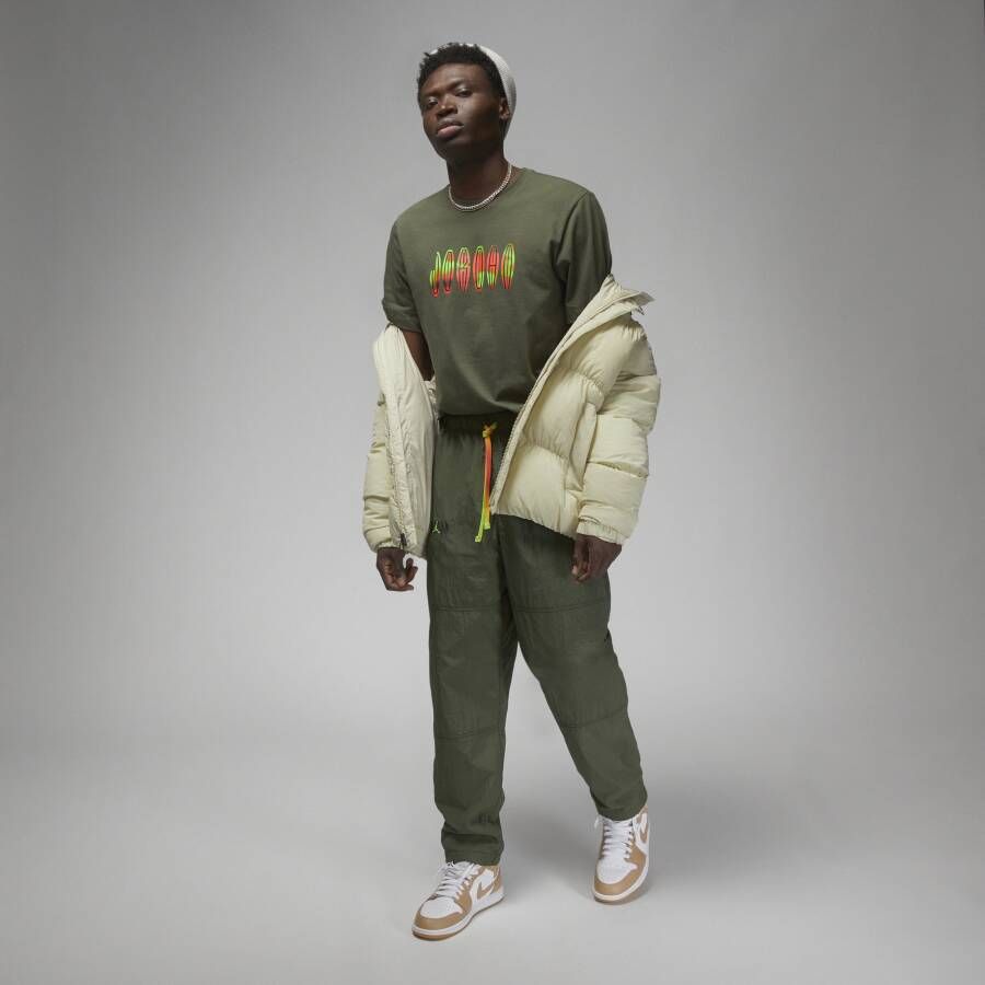 Jordan Flight MVP T-shirt voor heren Groen