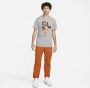 Jordan Crew Neck T-shirt Regular fit Print Gray Heren - Thumbnail 5