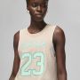 Jordan (Her)itage Tanktop voor dames Bruin - Thumbnail 3