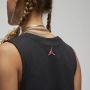 Jordan Heritage Tank Top Zwart Wit Black Dames - Thumbnail 3