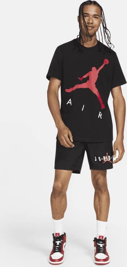 Jordan Jumpman Air T-shirt met korte mouwen voor heren Zwart