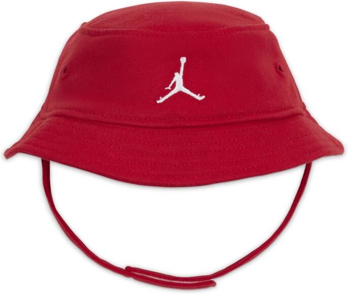 Jordan Jumpman Bucket Hat and Bodysuit Set Rompertjesset voor baby's (0-6 maanden) Rood