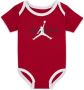 Jordan Jump Bucket Hat and Bodysuit Set Rompertjesset voor baby's (0-6 maanden) Rood - Thumbnail 3