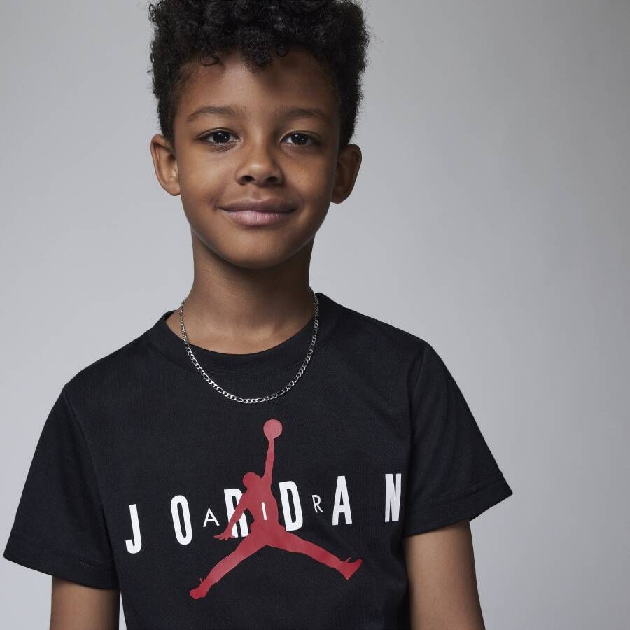 Jordan Jumpman duurzame kleuterset met broek Zwart