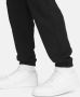 Jordan Jumpman Fleece Broek Zwart Wit Black Heren - Thumbnail 4