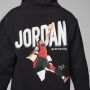 Jordan Jumpman Pullover Hoodie voor jongens Zwart - Thumbnail 5