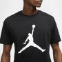Jordan Zwart Print T-shirt voor Mannen Zwart Heren - Thumbnail 10