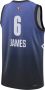 Jordan LeBron James 2023 All-Star Edition Swingman NBA-jersey met Dri-FIT Blauw - Thumbnail 2
