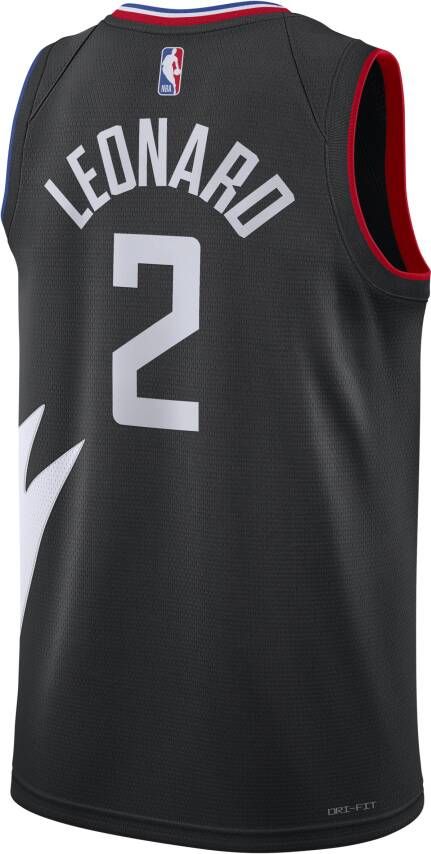 Jordan Los Angeles Clippers Statement Edition Swingman Dri-FIT NBA-jersey voor heren Zwart