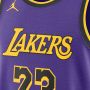 Jordan Los Angeles Lakers Statement Edition Swingman Dri-FIT NBA jersey voor heren Paars - Thumbnail 3