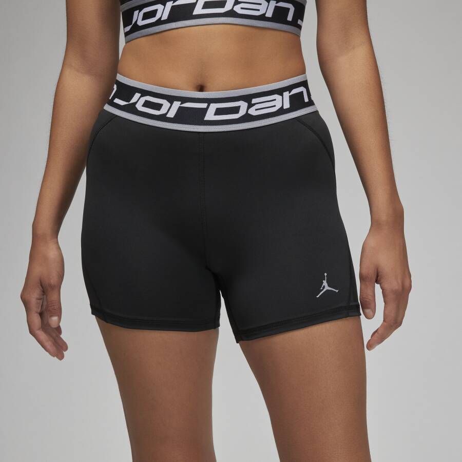 Jordan Sport damesshorts (13 cm) Zwart