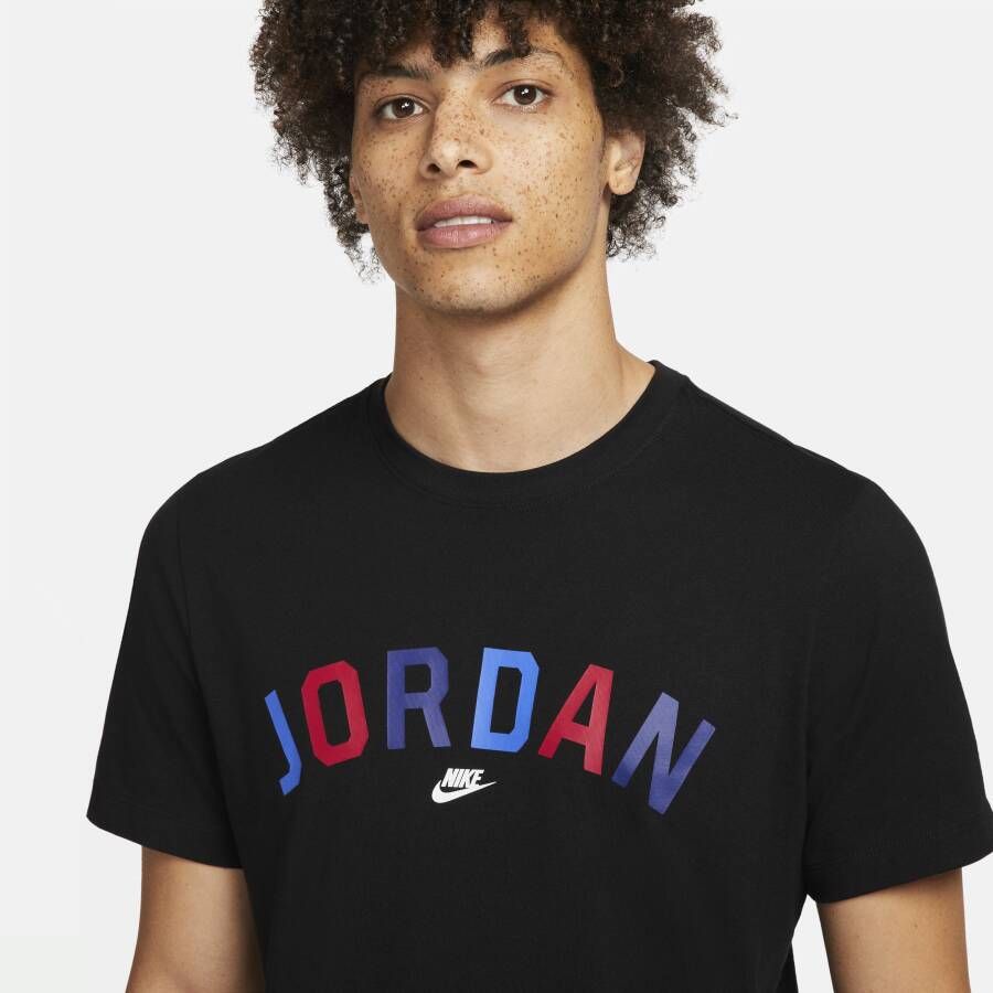 Jordan Sport DNA Wordmark T-shirt voor heren Zwart