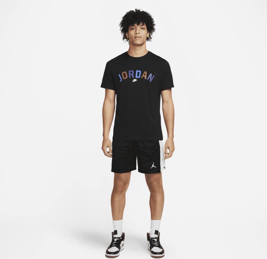 Jordan Sport DNA Wordmark T-shirt voor heren Zwart