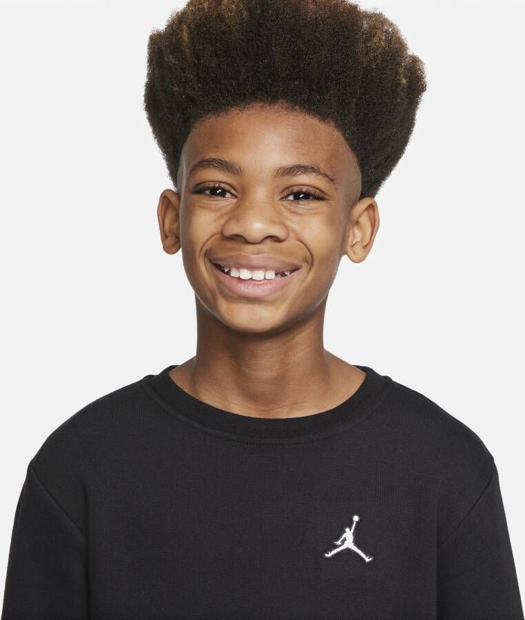 Jordan Sweatshirt voor jongens Zwart