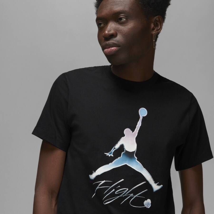 Jordan T-shirt met graphic voor heren Zwart - Foto 2