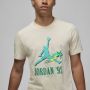 Jordan Grafisch T-shirt Parelwit Korte Mouw Beige Heren - Thumbnail 3