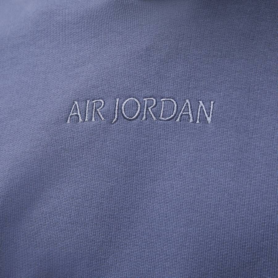 Jordan Air Wordmark fleecehoodie voor heren Blauw