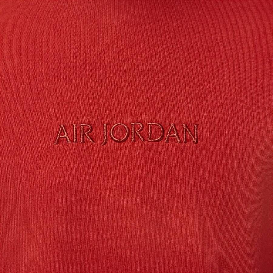 Jordan Wordmark T-shirt met lange mouwen voor heren Rood