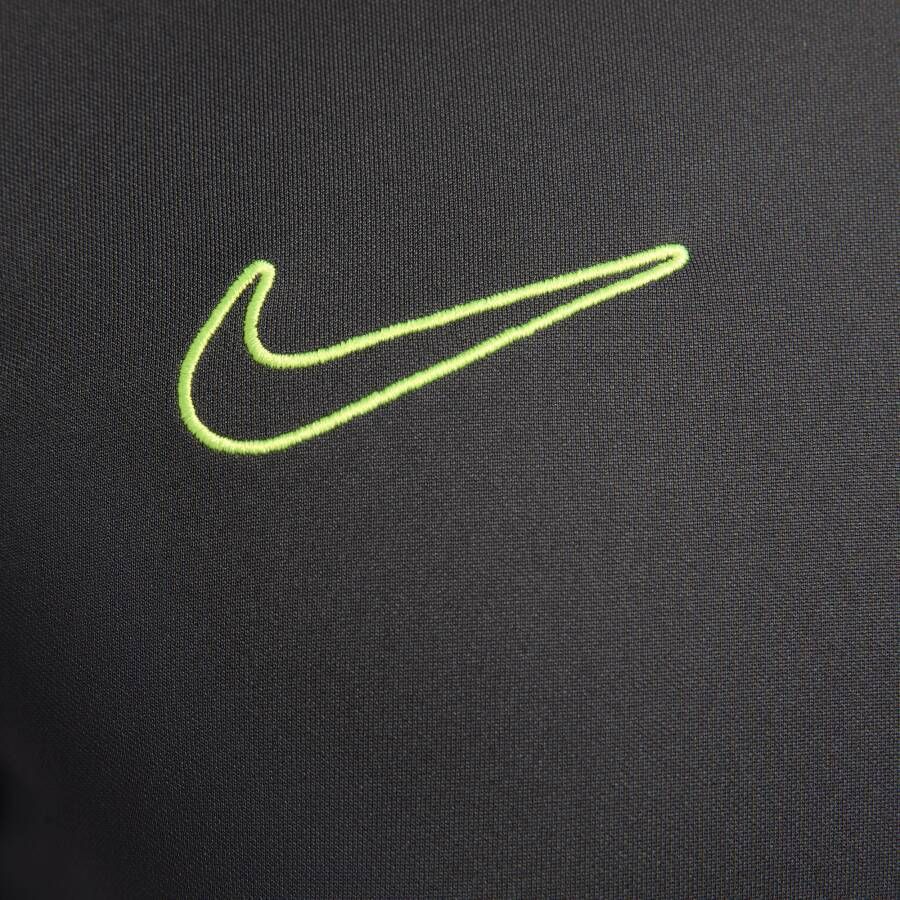 Nike Academy voetbaltop met Dri-FIT en korte mouwen voor heren Grijs