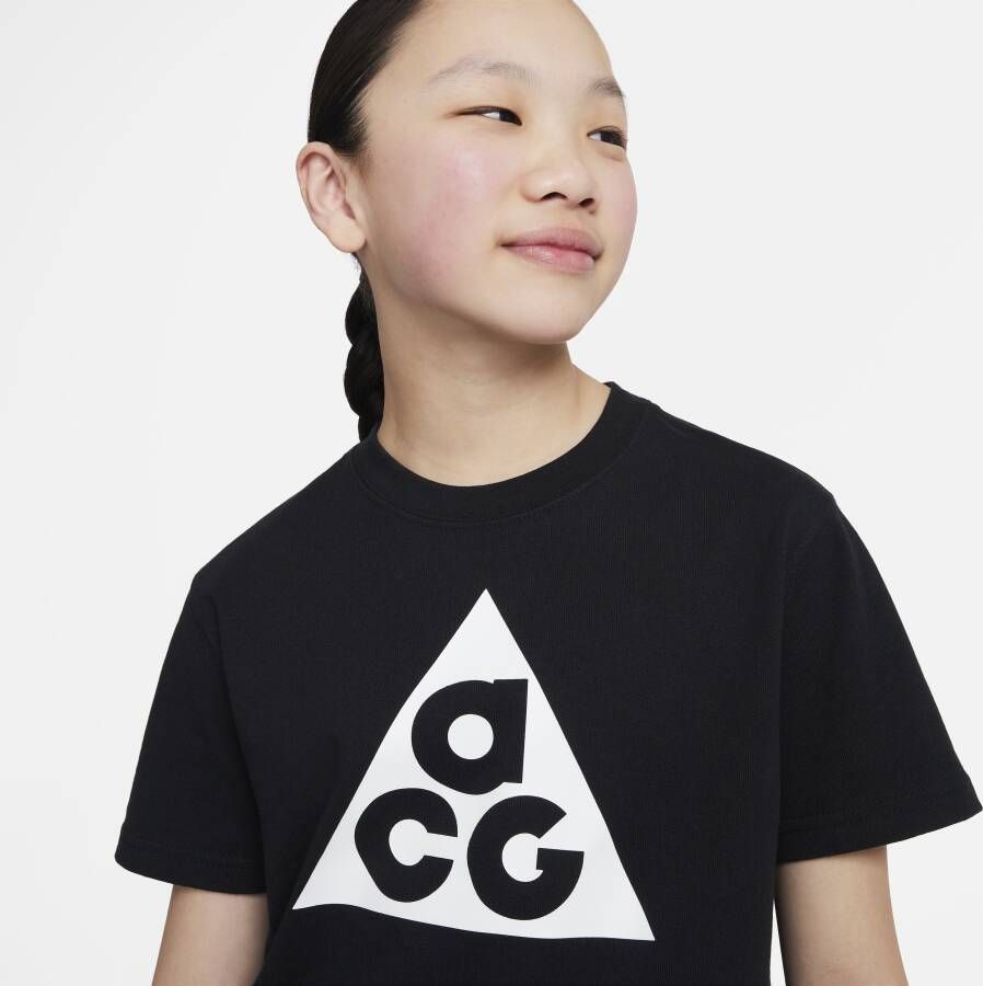 Nike ACG T-shirt voor kids Zwart
