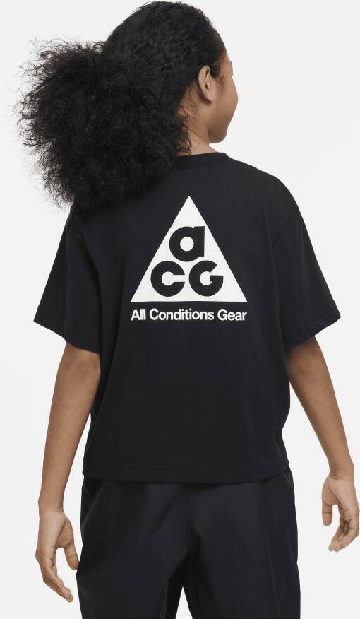 Nike ACG T-shirt voor meisjes Zwart