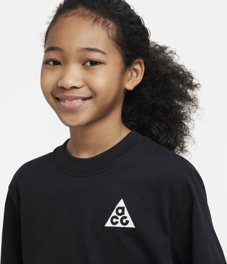 Nike ACG T-shirt voor meisjes Zwart