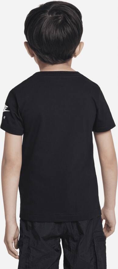 Nike Air Balloon Tee T-shirt voor kleuters Zwart